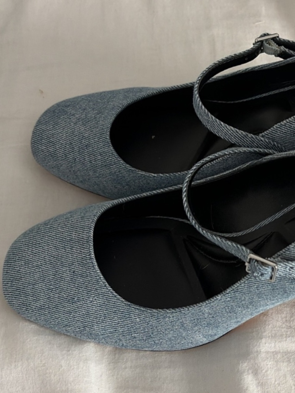 Mix No 6 Denim heels